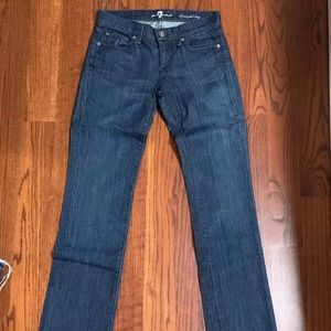 7 For All Mankind straight leg jeans